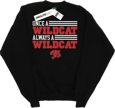 Produktbild von Disney - "High School Musical The Musical Once A Wildcat" Sweatshirt für Herren BI29150 (S) (Schwarz)