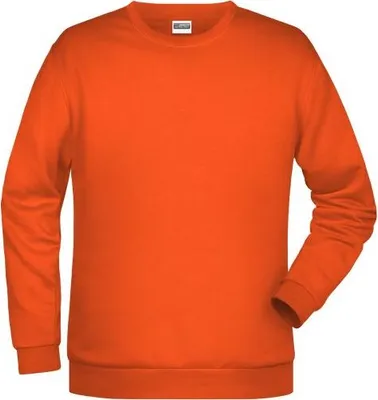 Produktbild von Klassisches Rundhals Sweatshirt für Herren orange, Gr. 4XL