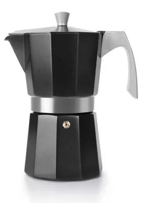 Immagine prodotto di Macchina da caffè Ibili Express Evva, modello italiano, 6 tazze, argento  Argento, taglia unica