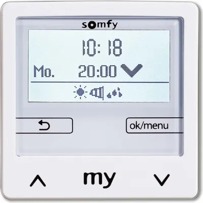 Produktbild von Somfy Soliris Smoove IB+ Pure White Steuergerät 1818315
