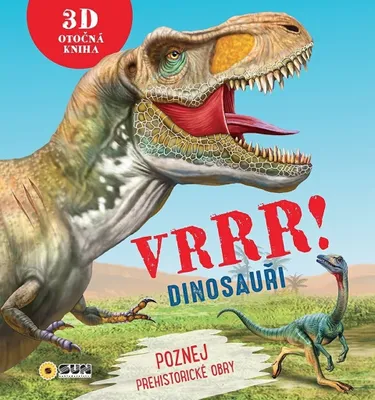 Immagine prodotto di Vrrr! Dinosauři: poznej prehistorické obry: 3D otočná kniha | Ladislav Janovec