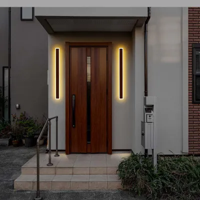 Produktbild von Moderne LED-Wandleuchten - IP65 - Corten-Gehäuse - 17 Watt - 2160 Lumen - 3000K
