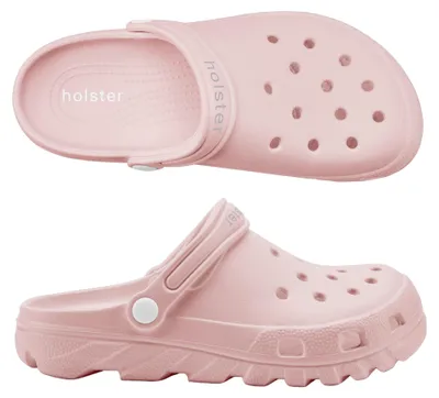 Immagine prodotto di Holster, sandali vegani tipo clog per donna, modello Sundrifter, colore ROSA, taglia 40