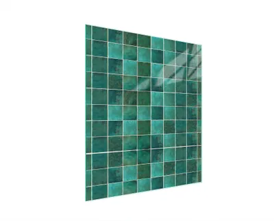 Image de Planche à découper en verre 45x52 Vert