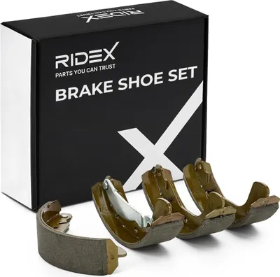 Produktbild von RIDEX Bremsbackensatz Trommelbremse Hinten für OPEL Corsa C Schrägheck (X01) 70B0065