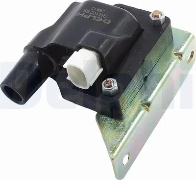 Produktbild von DELPHI GN10292-12B1 Zündspule 12V für MAZDA FAMILIA IV (BF) B-Serie Pickup (UN) MX-3 (EC) 323 C IV (BG) 323 III Hatchback (BF)