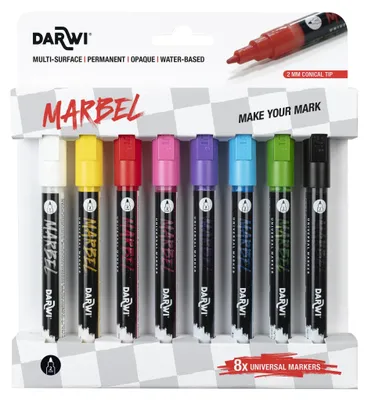 Produktbild von Darwi Marbelset 8 Fein 2mm intensiv DA0223002K01C