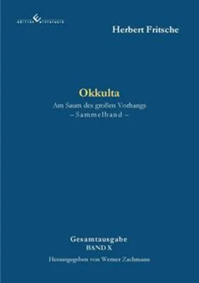 Obrázok produktu pre Okkulta Am Saum des großen Vorhangs