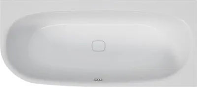Produktbild von Hoesch Eck-Badewanne iSENSI 170x75cm, rechts, weiß