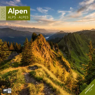 Produktbild von Alpen Broschürenkalender 2026