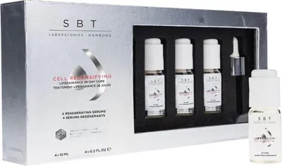 Produktbild von SBT LifeCream Cell Redensifying Cell Redensifying LifeRadiance 28-Day Cure (4 x 10 ml)