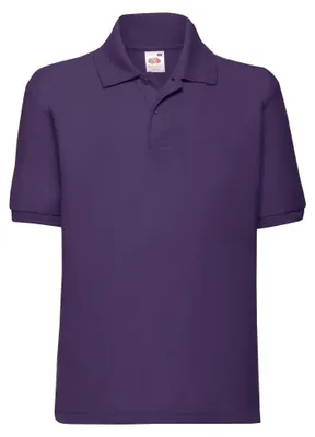 Image de Fruit of the Loom - Polo « 65/35 » pour enfants LT1880 (152-158) (violet)