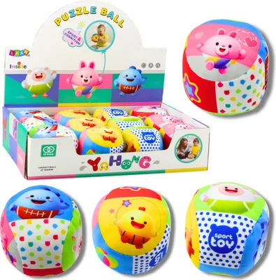 Obrázok produktu pre Mäkká hrkálka pre batoľatá vo farbách 9 cm