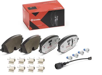 Produktbild von BREMBO P 85 182X Bremsbeläge Satz Vorne für VW Golf VIII Schrägheck (CD1) GOLF VIII Variant (CG5) für SKODA Octavia IV Combi (NX5) für AUDI für CUPRA