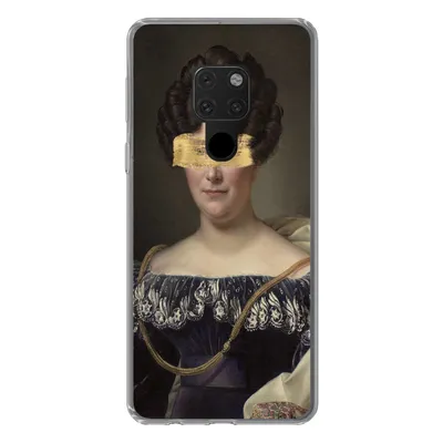 Produktbild von MuchoWow® Handyhülle Schutzhülle Hülle für Huawei P40 Lite Johanna Henriëtte Engelen - Dubois Drahonet - Gold - Farbe Silikon Softcase Handy Hülle - Handy