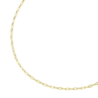 Produktbild von Kette Luigi Merano fantasieförmig mit diamantierten Gliedern, Gold 375 Gold 60 cm