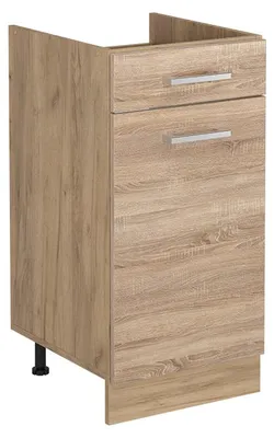 Obrázek produktu pro Spodní skříňka kuchyňské linky Vicco R-Line Sonoma/Zlatý mocný dub 40 cm bez pracovní desky, Model 61172