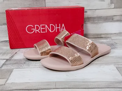 Produktbild von Ipanema Damen Pantolette goldfarben mit zwei Querbändchen 37