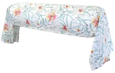 Image de Housse de coussin pour oreiller cervical, 140 x 43 cm, en coton percale, multicolore