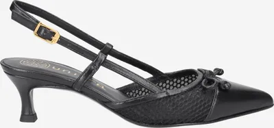 Produktbild von Unisa IVEN_NTO_NFI BLACK, Peeptoes & Slingpumps in Schwarz für Damen, Größe 35