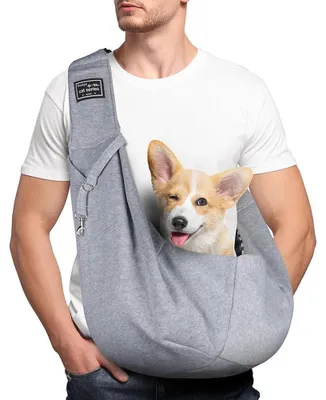 Productafbeelding van Hondentas Draagtas Hondendraagtas - Omkeerbaar - Handsfree - Tot 7,5 kg - Voor wandelen en reizen