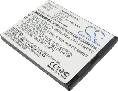 Image de TECHTEK Batterie compatible avec [Sierra Wireless] AirCard 595U, AirCard 875U, AirCard 880U, AirCard 881, AirCard 881U, USBConnect 881 remplace 12013