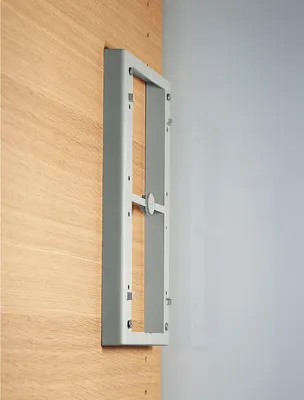 Produktbild von Servetto Kleiderlift Junior Distanzrahmen Höhe 20 mm, Kunststoff grau