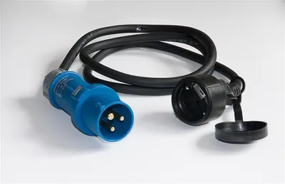 Produktbild von WK CEE-Adapterleitung 00507 Schukokupplung CEE 3 polig 1,5m