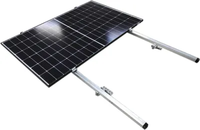 Produktbild von Photovoltaik Befestigung auf Ziegeldach Komplettset 35MM silber
