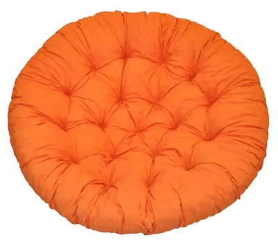 Obrázek produktu pro Polstr na křeslo papasan 115 cm oranžový melír
