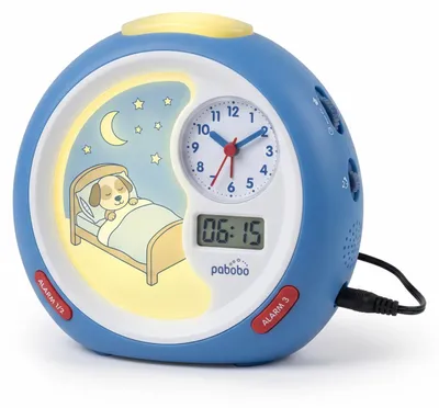 Zdjęcie produktu dla Lilikim Kid’Sleep, Kwarcowy budzik, Okrągły, Szary, Każda płeć, 3 lat(a), 1 szt.