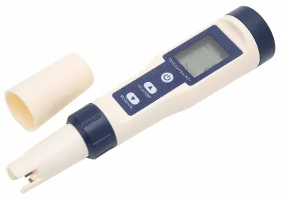 5-in-1 Wasserqualitätstester pH/TDS/EC/Salzgehalt/Temperatur