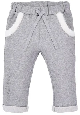 Produktbild von BONDI Baby Jungen Jogginghose "Wild Love" 86635 | Grey-Melange Größe: 68