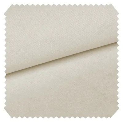 Produktbild von novely® PASSAU - Samtig Weicher Chenille-Möbelstoff - Robuster Polsterstoff - Pflegeleichte Meterware 1lfm - Farbe: 01 Creme