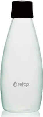 Zdjęcie produktu dla Butelka szklana Retap Original 800ml Black