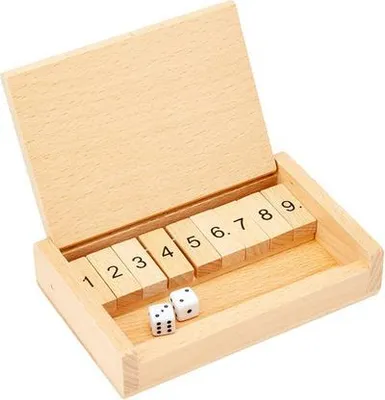 Immagine prodotto di Goki HS185 - Gioco di dadi - Chiudi la scatola