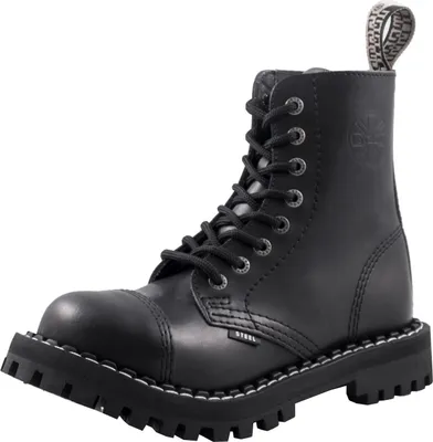 Produktbild von Steel - Full Black, 8-Loch Boots