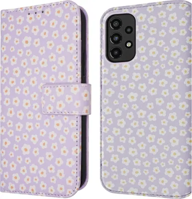 Produktbild von imoshion Design Klapphülle Samsung Galaxy A33 - White Daisy