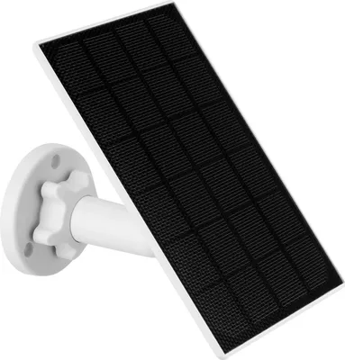 Produktbild von LUVISION Solarpanel Solarkollektor für Wildkamera Überwachungskamera universal weiß