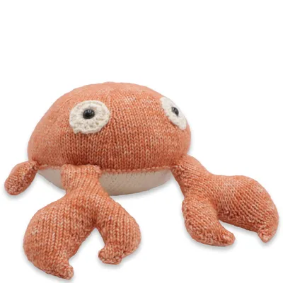 Produktbild von Hardicraft Strickset Amigurumi "Karel Krebs" Baumwollgarn mit Füllmaterial, 25cm, HC-41CK08