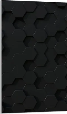 Produktbild von Herdabdeckplatte 30x52 Glaskeramikkochfeld Abdeckung Spritzschutz Glasplatte Deko Schneidebrett, Muster Schwarz