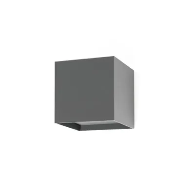 Produktbild von Faro 70637, Wandbeleuchtung für den Außenbereich, Dunkles Grau, Aluminium, IP54, I, 6 W