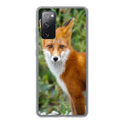 Produktbild von MuchoWow® Handyhülle Schutzhülle Hülle für Samsung Galaxy S20 FE Fuchs - Orange - Wald Silikon Softcase Handy Hülle - Abdeckung