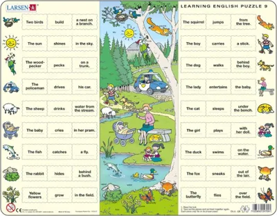 Obrázok produktu pre Lekcia angličtiny Puzzle 9 - 64 dielikov