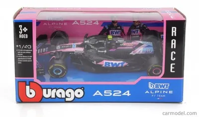 Image de bburago 1:43 ALPINE - F1 A524 ÉQUIPE BWT ALPINE N° 31 SAISON 2024 PIERRE GASLY - BL