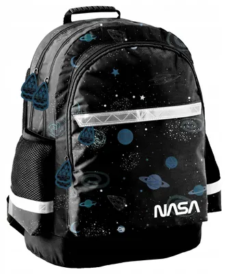 Produktbild von Paso Schulrucksack NASA Schwarz 20 L