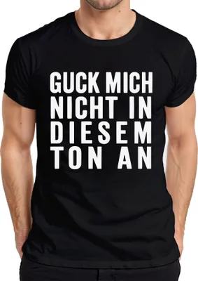 Obrázek produktu pro Nedívej se na mě v tomhle tónu Sarkastický humor Dárkové pánské tričko, černá, XXL
