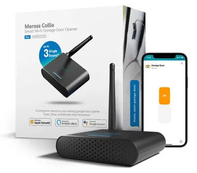 Smart WLAN Garagentoröffner, HomeKit, 3 Türen, App