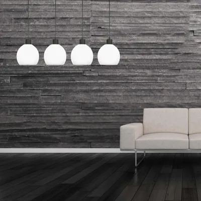 Obrázek produktu pro Černá závěsná lampa s bílým stínidlem KATARA 14-171