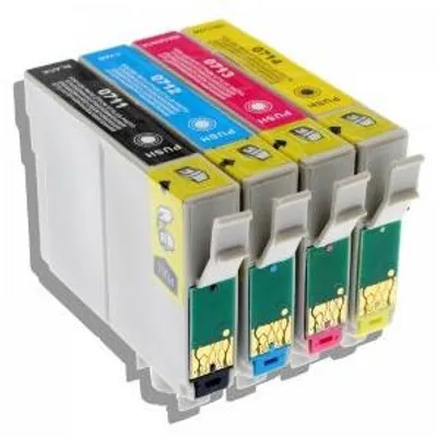 Produktbild von Kompatible Epson T0712 Cyan-Tintenpatrone
